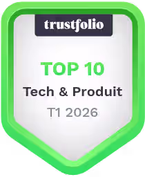 Top 10 Agence Tech & Produit T1 2026 - Trustfolio